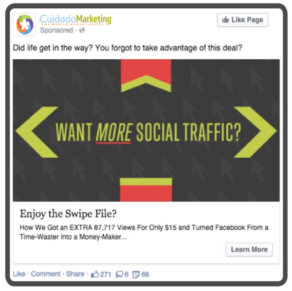 Cuidado Marketing Sudbury Facebook Marketing More Traffic